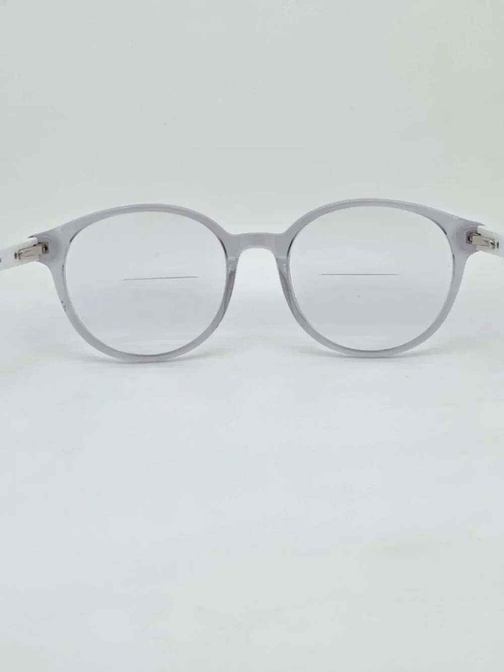 Bulova Surfside Crystal Clear White Eyeglasses Frame w/ Flexhinge and Case 51mm